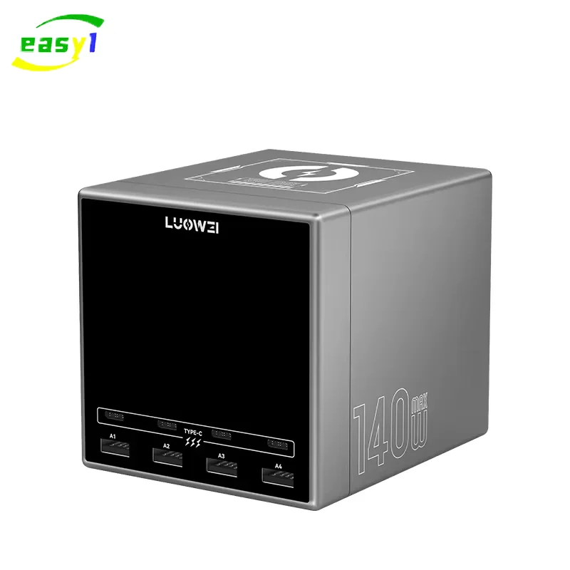 

Супербыстрая зарядка Luowei с максимальным выходом 140 Вт, поддержка протокола PD3.0, беспроводное зарядное устройство для телефона, ремонт зарядной станции USB