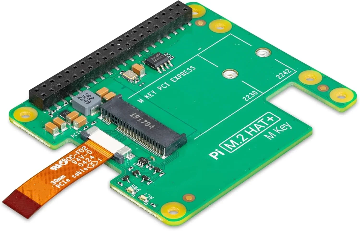 Pi M.2 hat, PCI Express x1