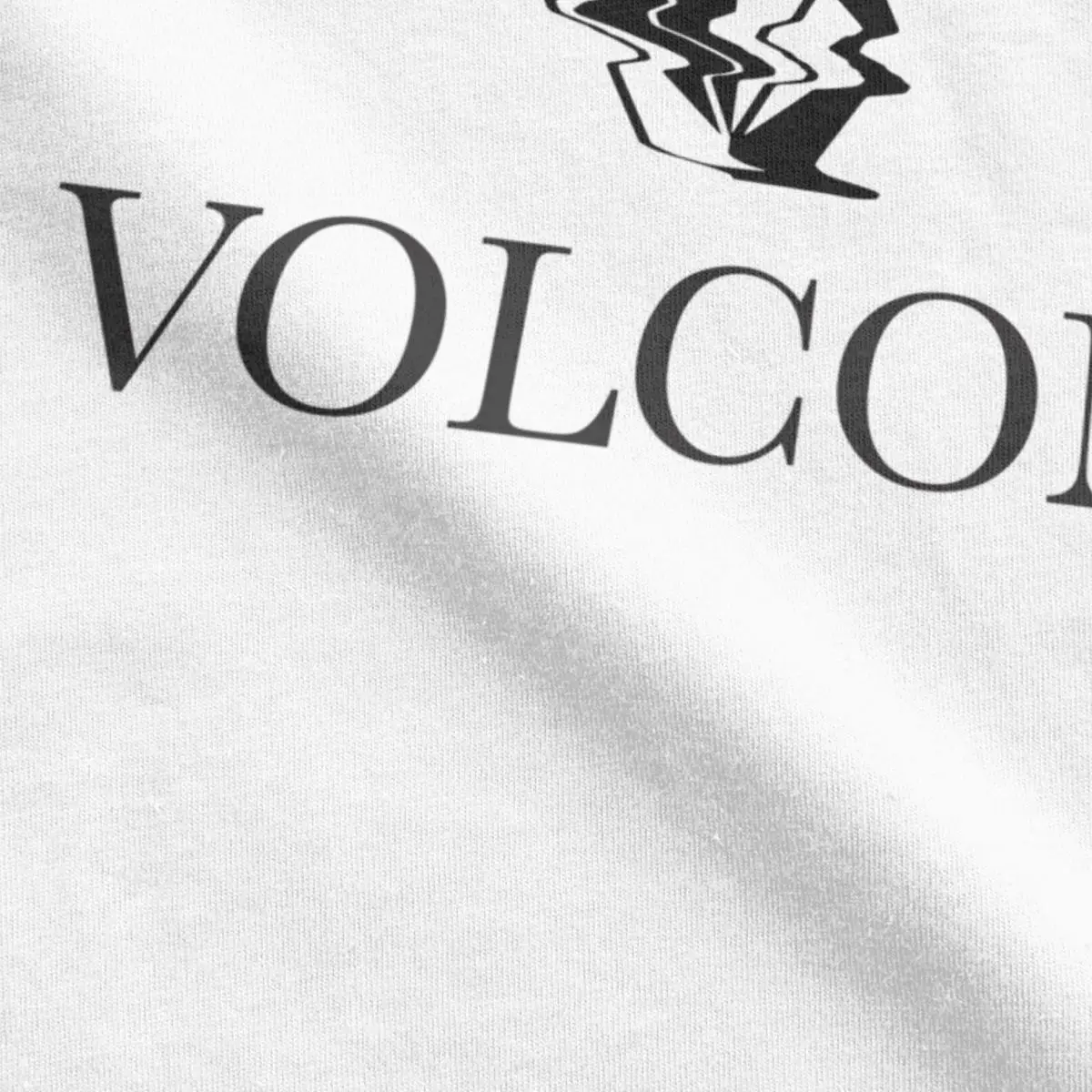 Volcoms Logo Merch T-Shirts Men Women Funny Cotton Graphic Printed Cloth