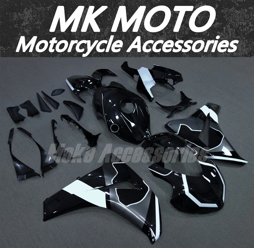 Fairings Kit Fit For Cbr1000rr 2008 2009 2010 2011 Bodywork Set High Quality ABS Injection New Black Gray Bull
