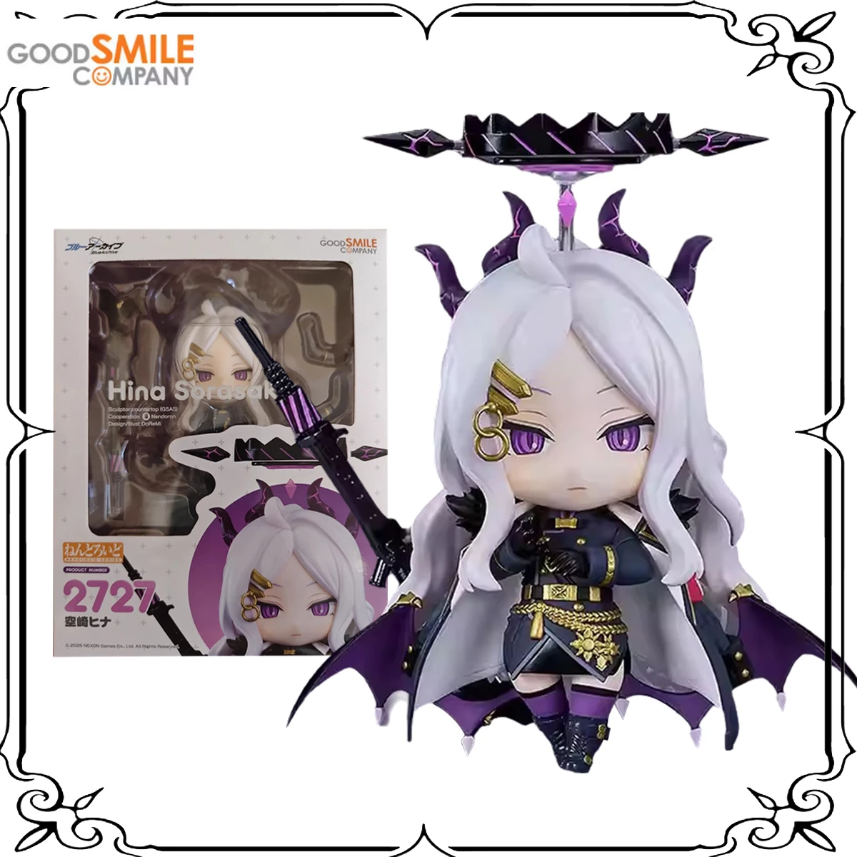 

GSC 2727 Original Nendoroid HIna Sorasaki Joints Movable Kawaii Kawaii Withe Specal Ver Anime Action Figures Toys Kids Gifts