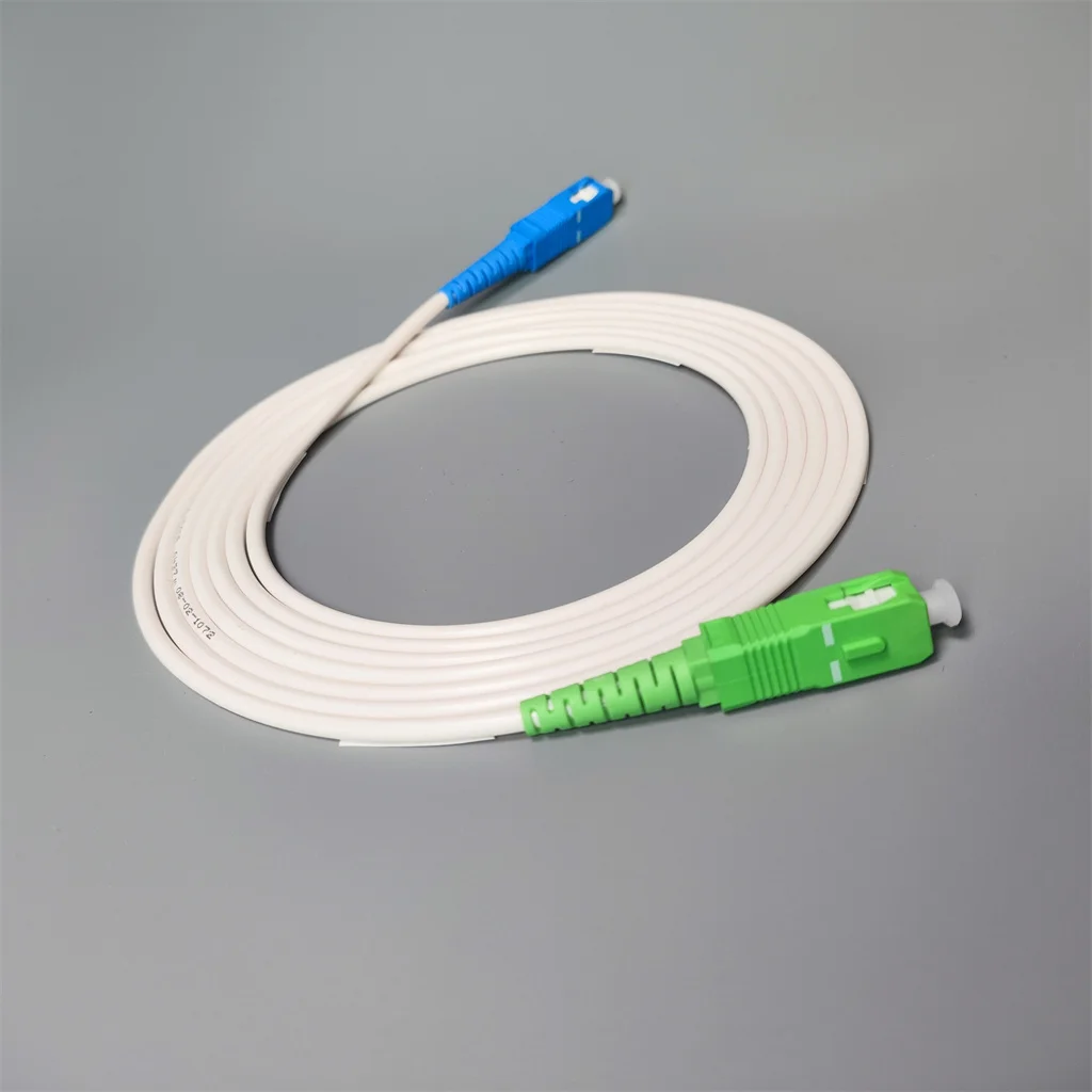 2M Fiber Optics Cable Single Mode G657A2 SC/APC-SC/UPC Indoor Opitcal Fiber cable FTTH LSZH Fibra Optica Extension Cord