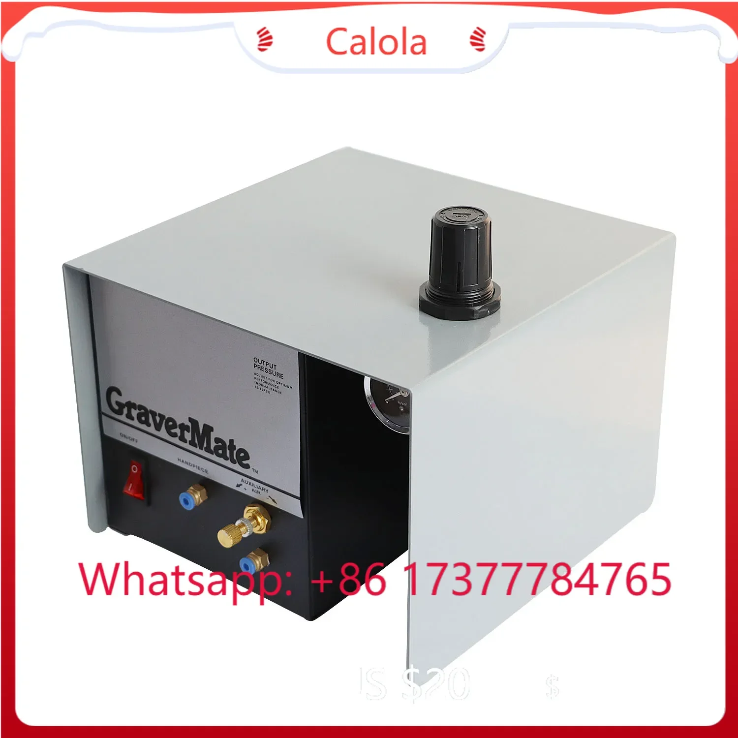 1400 RPM Adjustable Speed 80W 60Hz Pneumatic Jewelry Engraving Machine Single Handpiece Gold Bracelet Ring Graver Craft Tool