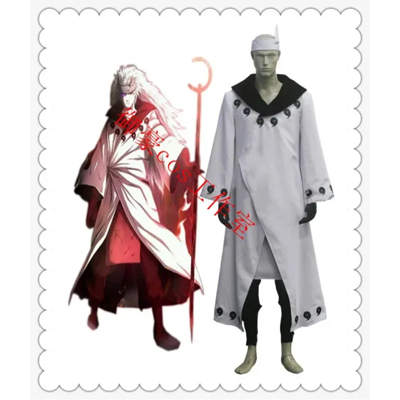 Madara Uchiha Jinchuriki Transformation Anime Cosplay Costume 11