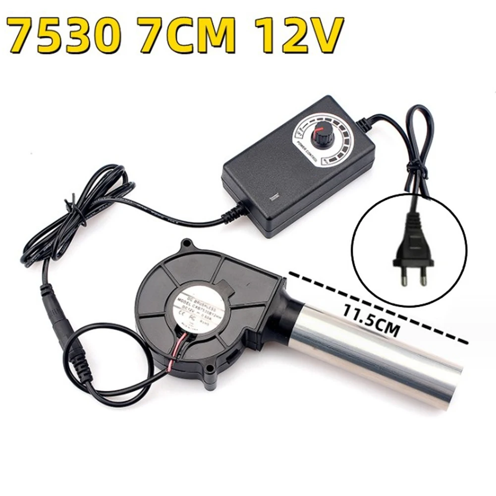 

EU/U-S Adjustable Speed Portable Barbecue Blower Fan Handheld Barbecue Blower Electric Motors BBQ Accessories Power Tools