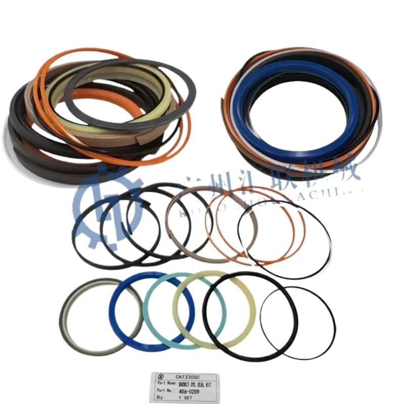 

E325 E330GC Excavator Parts Boom Bucket Arm Hydraulic Cylinder Seal Kit 456-0200 528-4258 456-0209 Hydraulic Cylinder Repair Kit