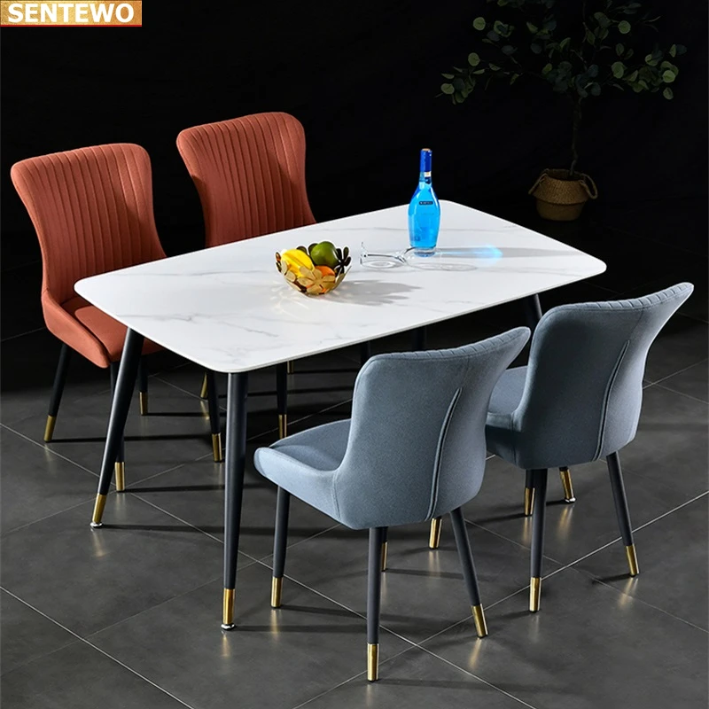 Designer Dining Chair Sillas De Comedor 6 Room Set Home Furniture Sala Da Pranzo Sandalye Stoelen Krzesla Do Salonu Nowoczesne