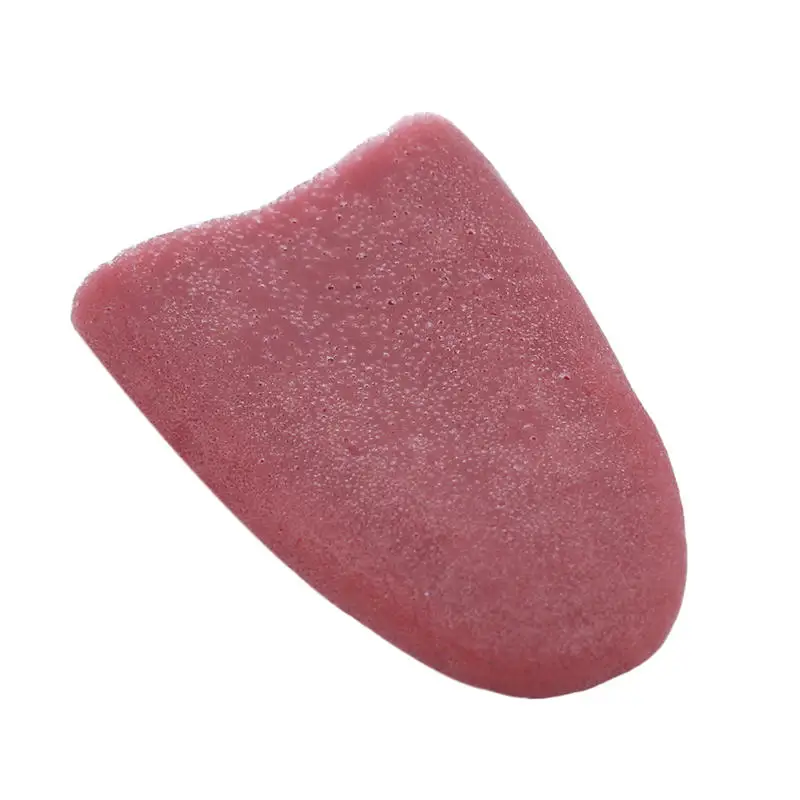 Realistic Fake Tongue Prank Toy Simulation Piercing Props Funny Magic Trick Toys For Halloween April Fool Party
