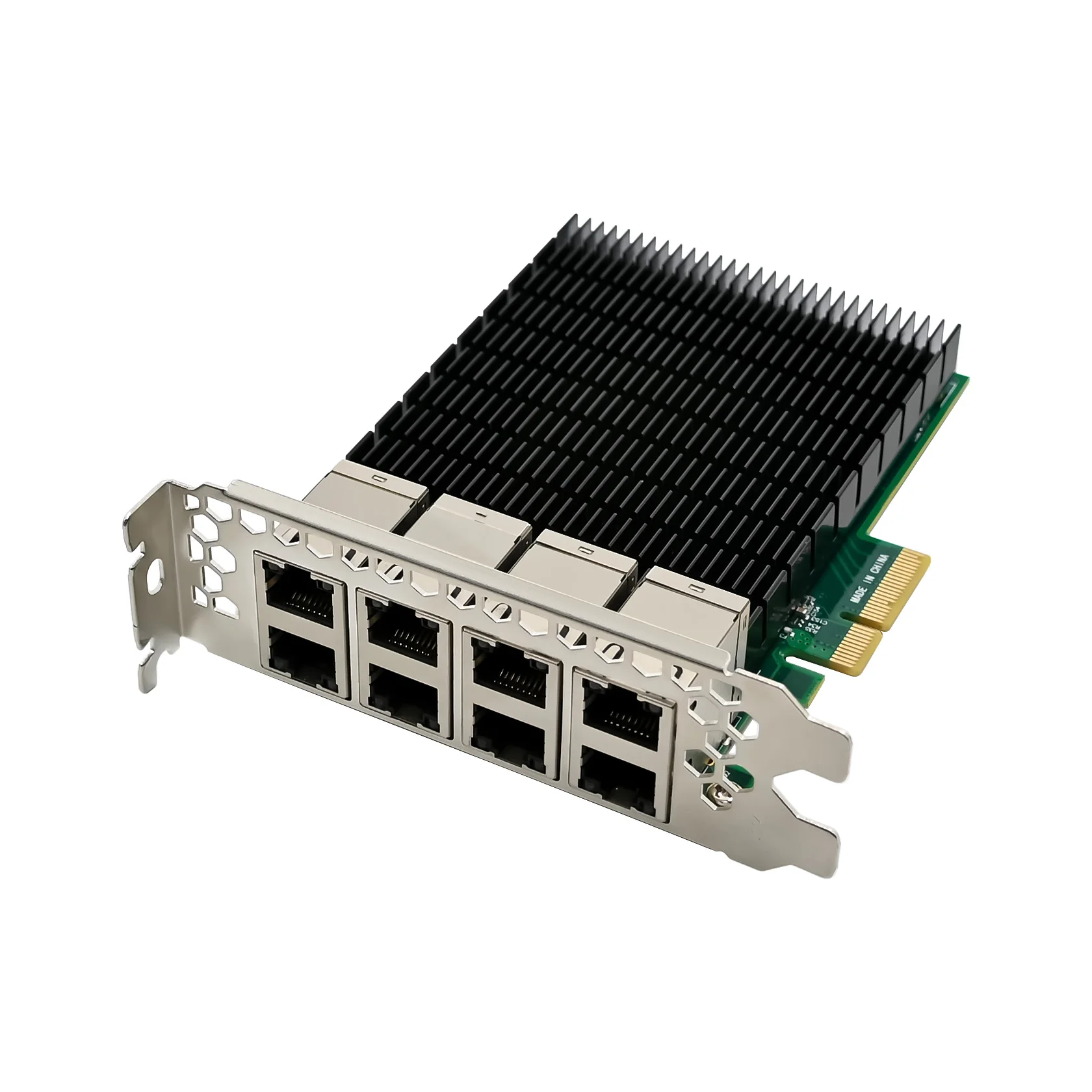 PCIe X4 I350-T8 Eight-1G RJ45 Machine Vision NIC