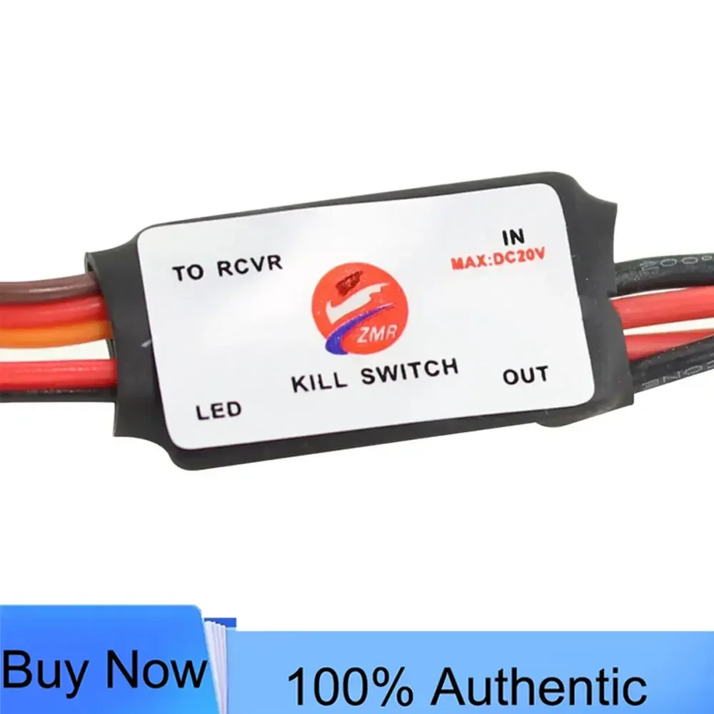 CDI Remote Flameout Kill Switch - RC Engine Cutoff Switch for DLE Petrol Engine