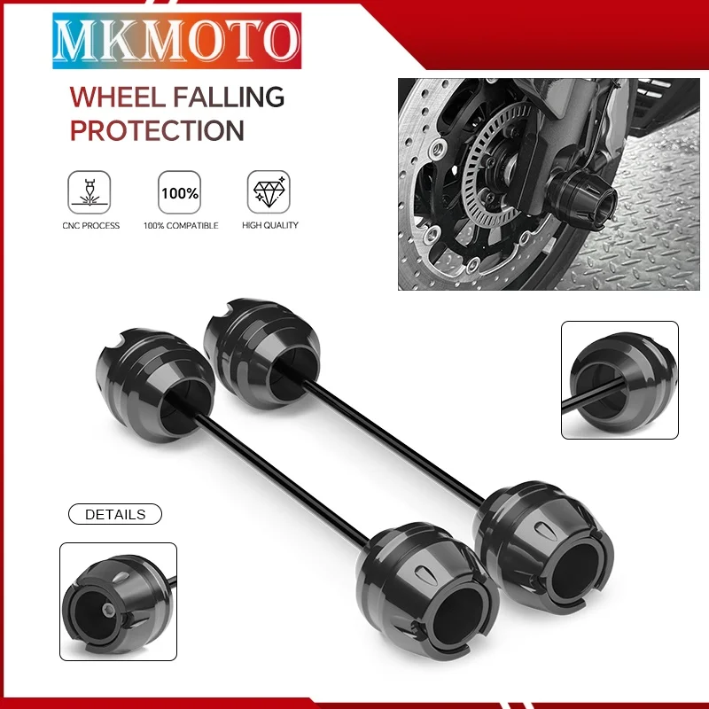 Motorcycle Frame Crash Protector For MT-09 SP FZ-09 FJ-09 XSR900 Abarth MT-07 Tracer XSR700 Front Rear Wheel Axle Fork Sliders