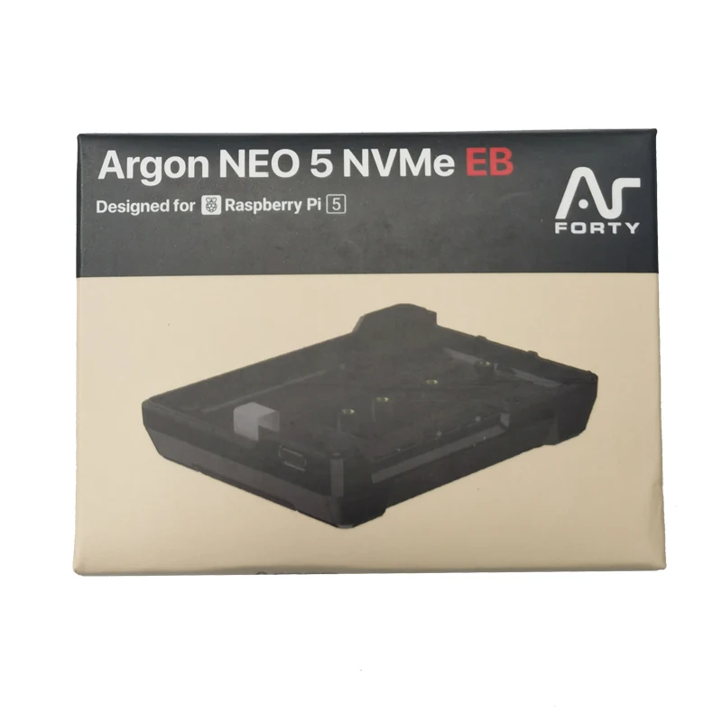 Raspberry Pi 5 Argon NEO 5 Solid State Drive Expansion Board PCIE to M.2 NVME SSD