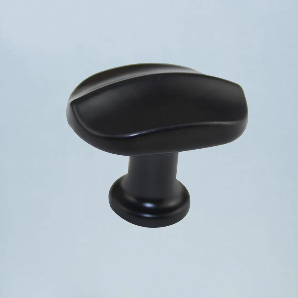 

10pcs Cabinet Handle Replacement Zinc Alloy Drawer Pull Handle For Closet Wardrobe Furniture Black Durable Lightweight Retro