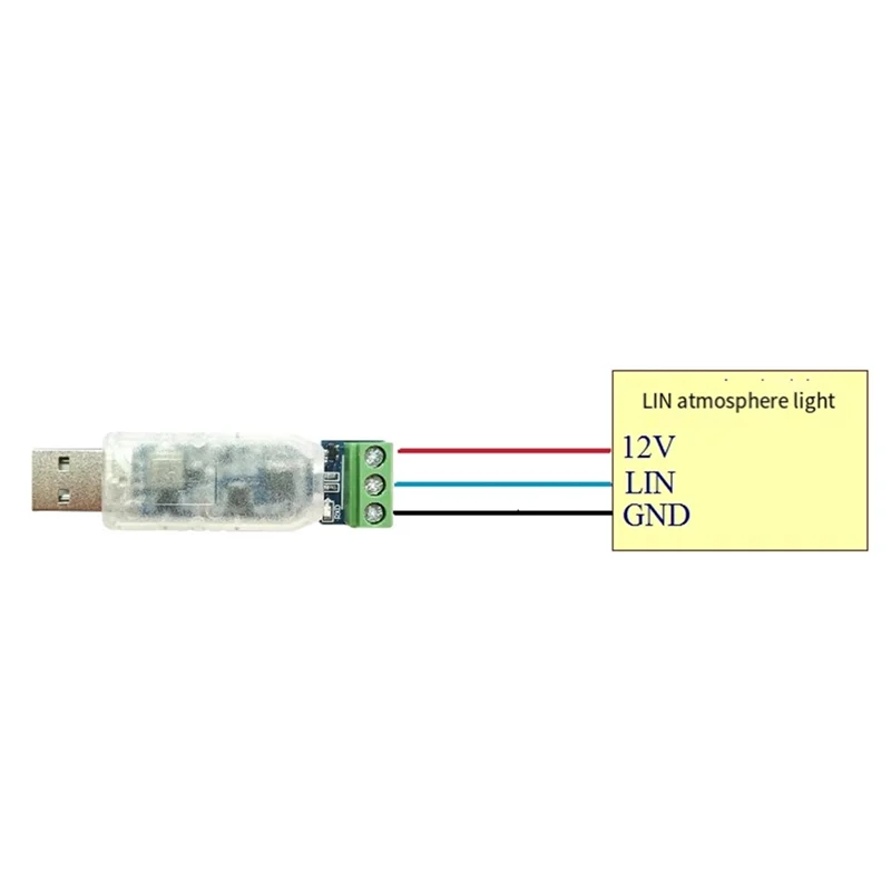 A17R-LIN Bus Analyse Controller USB naar LIN Debugger LIN Bus Analyzer (1PCS)
