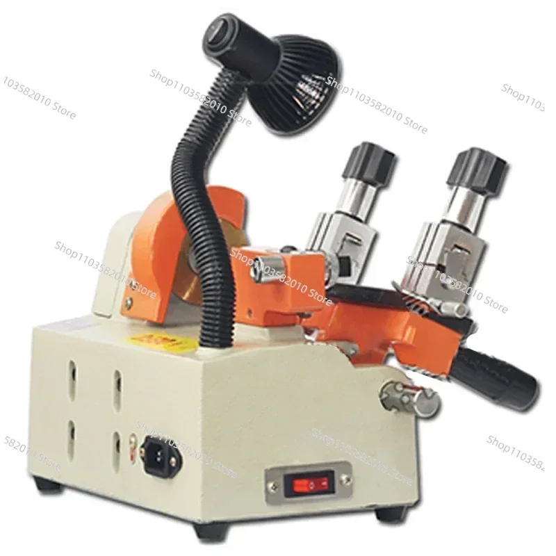 220V Horizontal Electronic Keying Machine DF-001 Desktop Electronic Key Duplicating Machine  Portable Keying Copying Machine