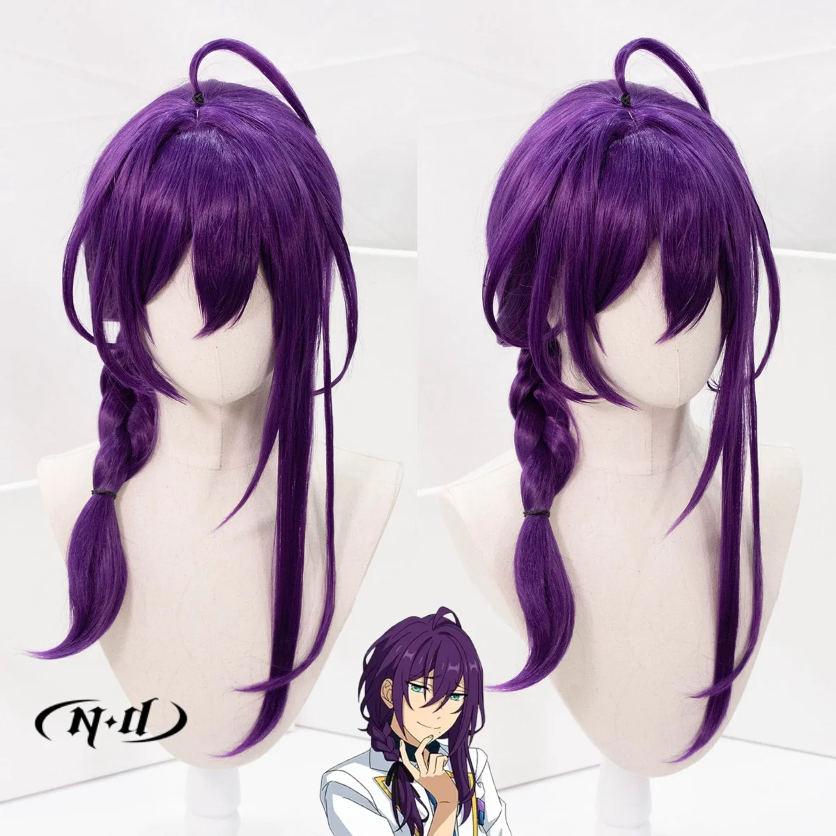 

ND Mayoi Ayase Косплей Парики Шиньон The Ensemble Stars Косплей Парик Волос Термостойкий для Comic Con Coser Костюм Тематическая Вечеринка