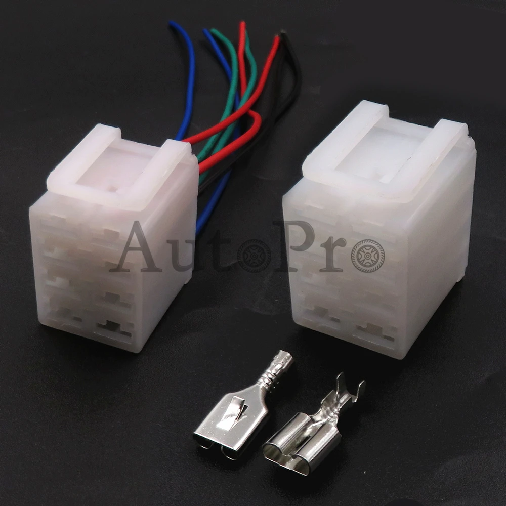 

1 Set 8 Hole Starter Car High Current Power Wiring Socket Auto Modification Plugs Excavator Rocker Switch