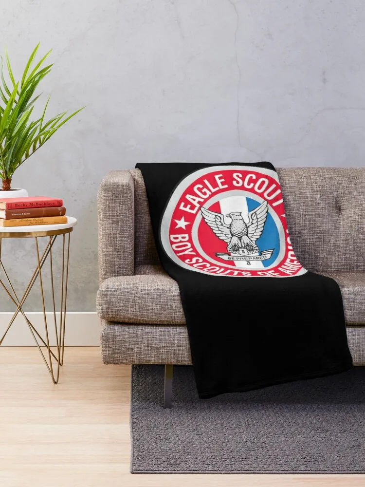 Officially Licensed Eagle Scout Throw Blanket Fluffy Soft Blankets WarmBlanket