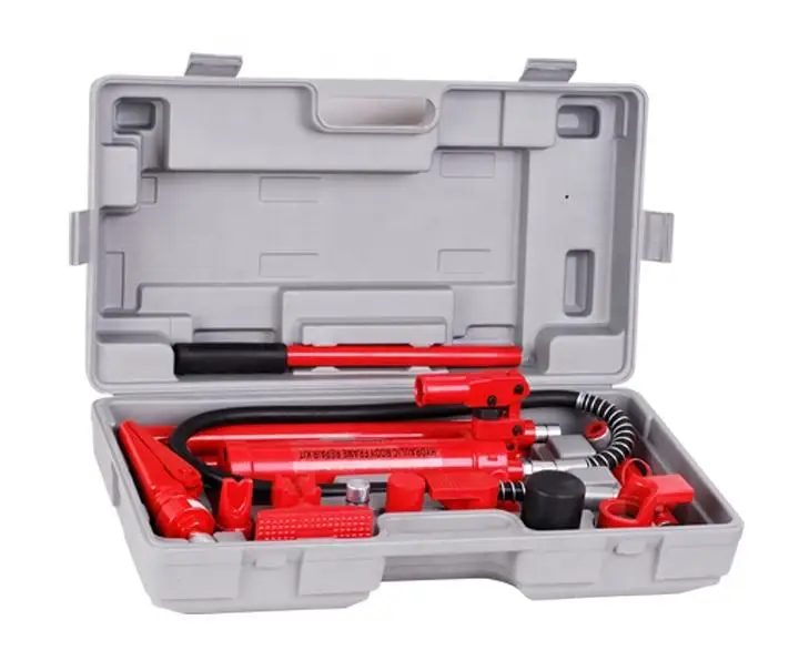 4 ton Porta Power Hydraulic Body Frame Repair Kit Tools Portable Jack