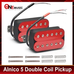 Alnico 5 Electric Guitar Pickup Humbucker Double Coil Pickup Alnico V Guitar parts Red