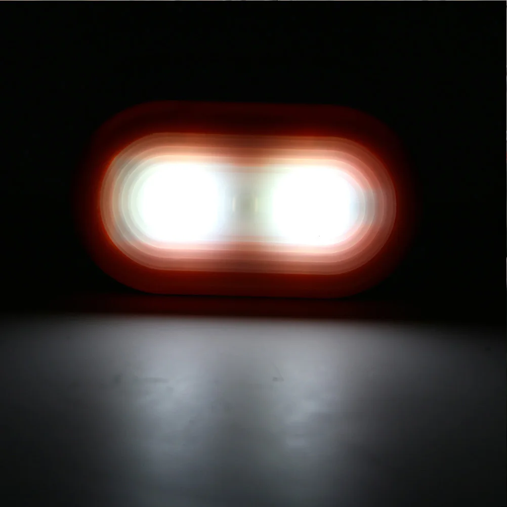 

2Pcs Waterproof LED Safety Clip Lights Lamp for Jogging Cycling Outdoor Sports Visibility Night Running Lamp