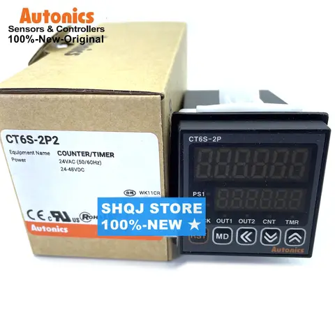 Autonics 100%-NEW CT6S CT4S CT6M CT6S-1P4 1P2 2P2 2P4 1P2T CT6S-1P4T 2P2T 2P4T CT6S-I2 I2T I4 I4T CT4S-2P2 2P2T 2P4T  Original