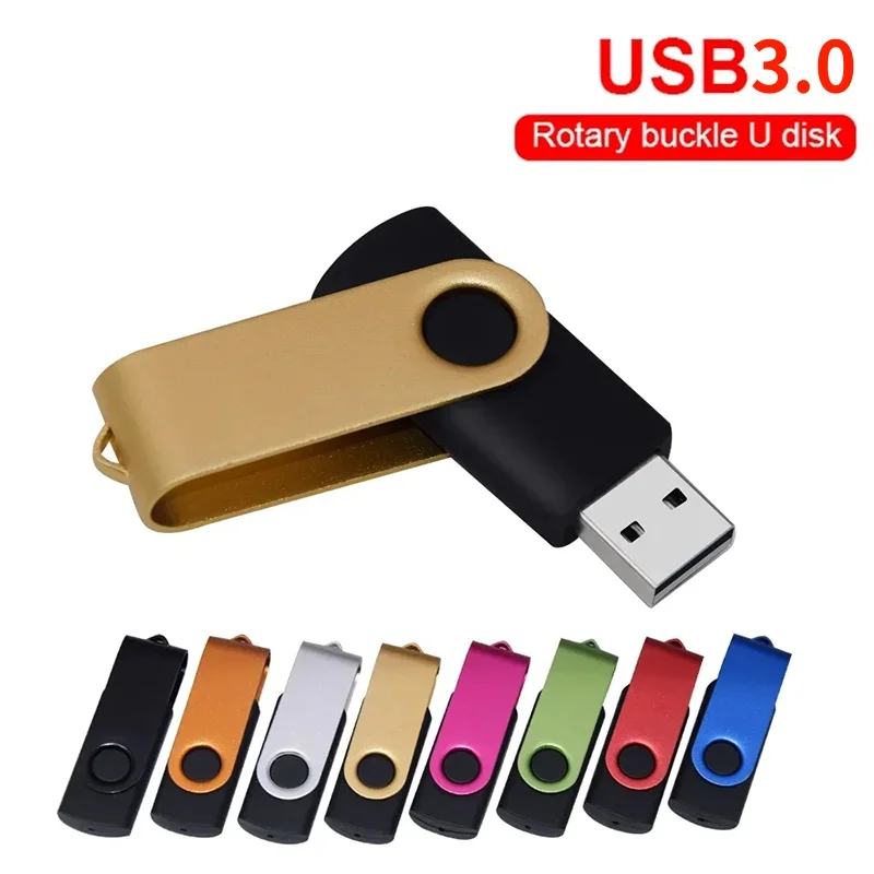 Fashion Rotatable Usb 3.0 Flash Drive 2TB Pen Drive Pendrive 512GB Disk On Key Stick Memory Flash Disk External Storage Memory ﻿