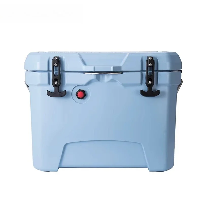 Portable Plastic Insulated Ice Cooler for Outdoor Use - Long-Lasting Cold Retention Fresh Beer Can Holder