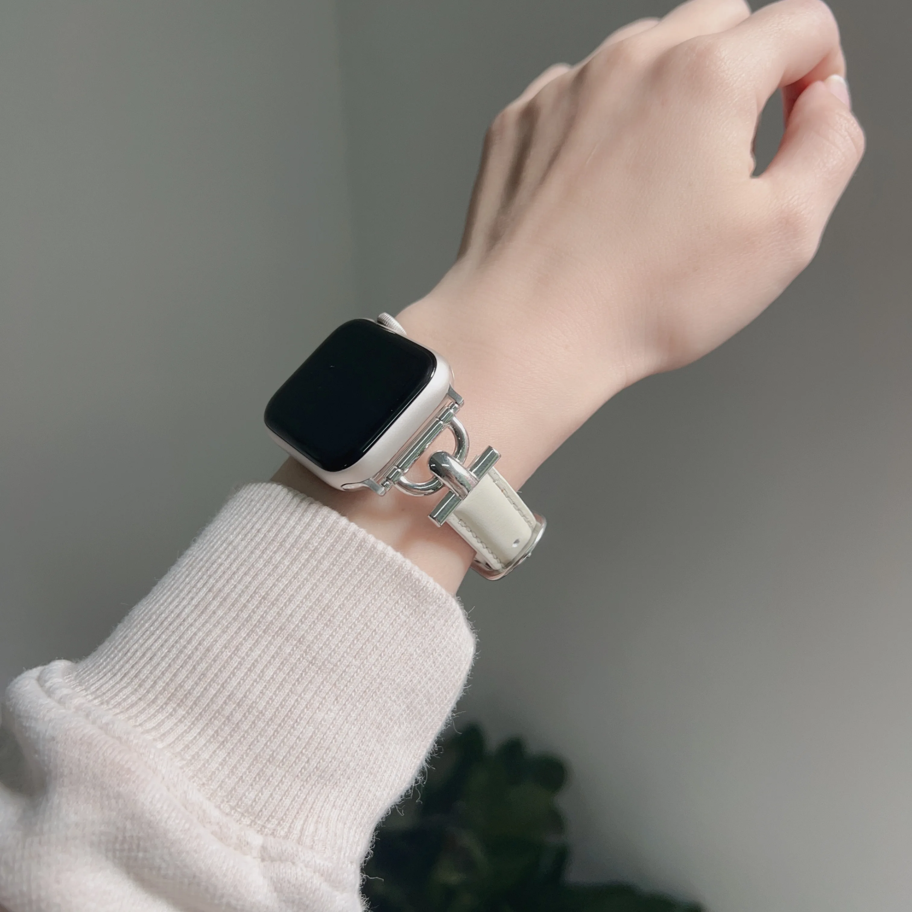 Correa For Apple Watch band for women Series Ultra 10/9/8/7/6/5/4/3/2/1 SE 38mm 40mm 41mm 42mm 44mm 45mm 46mm 49mm Strap image 4