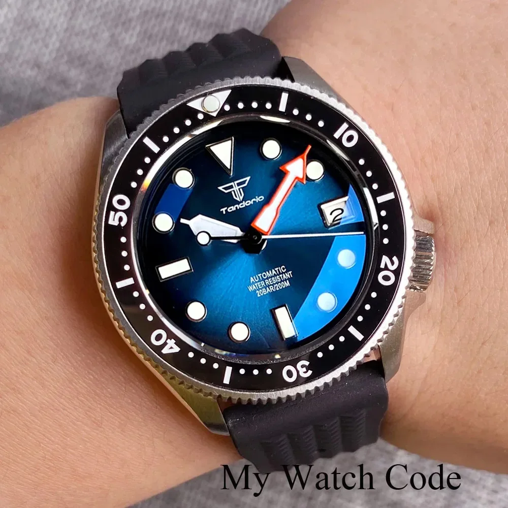 SKX013 SKX Mod Dive reloj de pulsera automático NH36 de 37MM para hombre, cronógrafo de buceo de 200m, resistente al agua, esfera blanca, naranja y