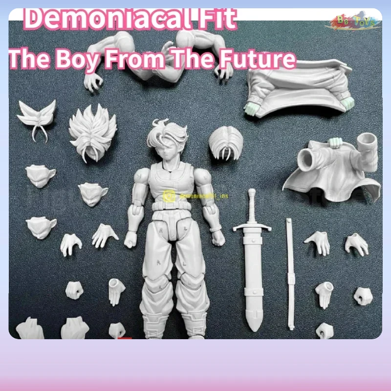 Presale Demoniacal Fit Dragon Ball Z SHF Super Saiyan SSJ Trunks The Boy From  Future Son of Tomorrow Anime Action Figure Toy