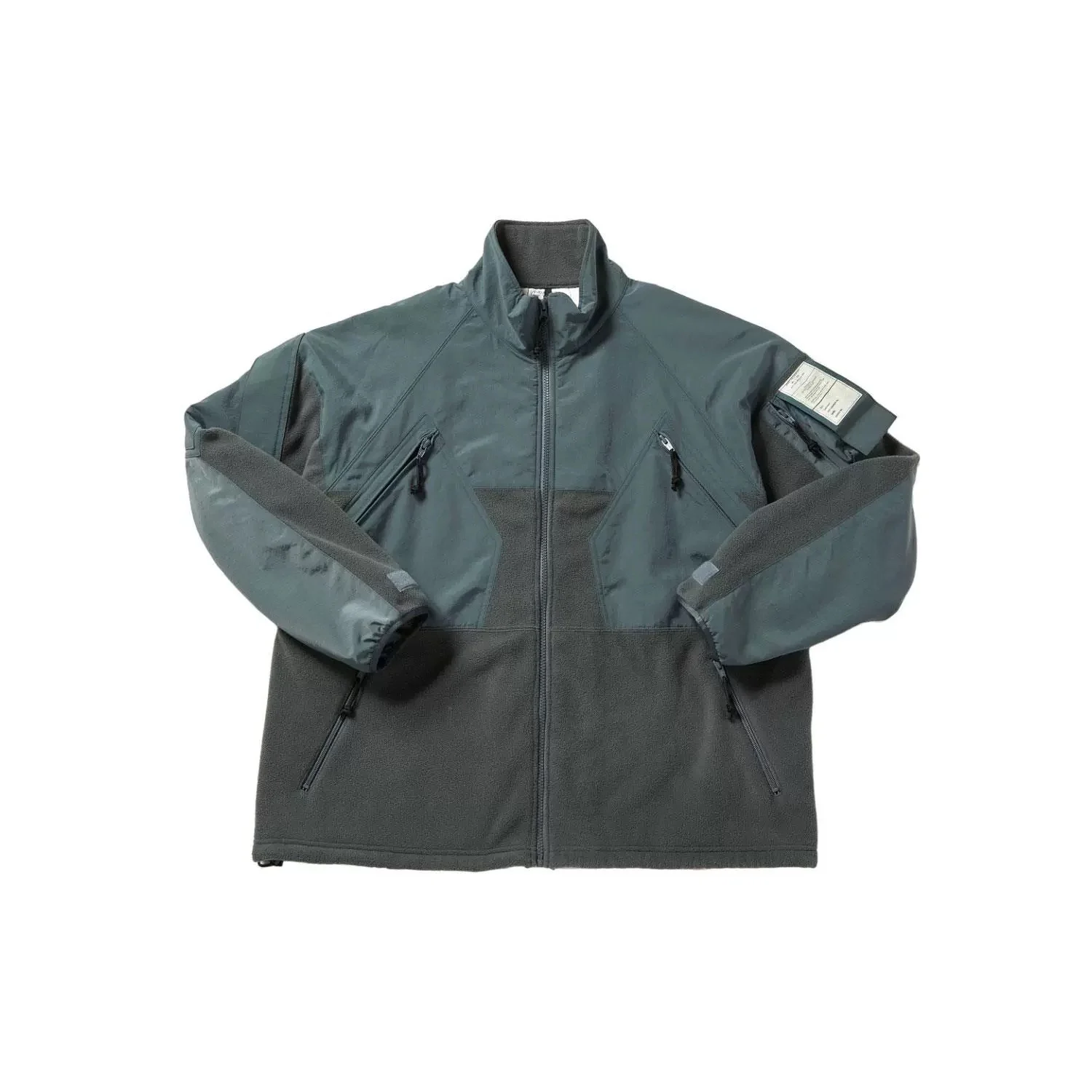 

N. OT Manufacturing 22AW Fce Jaet with Multiple kets Couple's Casual Wear Waterproof Long Sve Zipper Closure