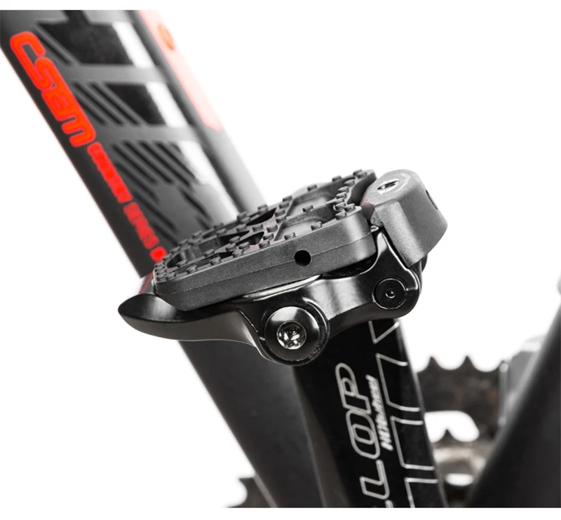 CNC-Fahrradpedaladapter – Shimano SPD/LOOK/KEO auf Plattform, klastenloser Konverter für Rennräder/MTB ​ – Detail 10