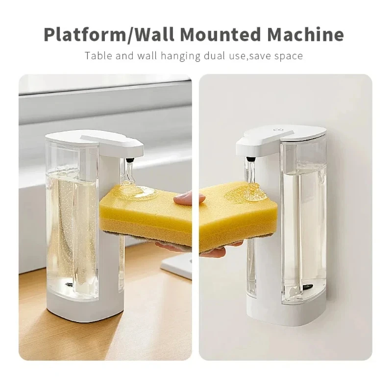 HOMEFISH Automatic Soap Machine Sensor Intelligent Hand Washing Machine Kitchen Hand Sanitizer Soap Dispenser image 6