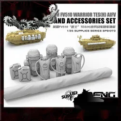 1/35 Die-cast Resin Soldier Model Samurai Infantry Fighting Vehicle Sps-073 Model Assembly Kit Free Shipping