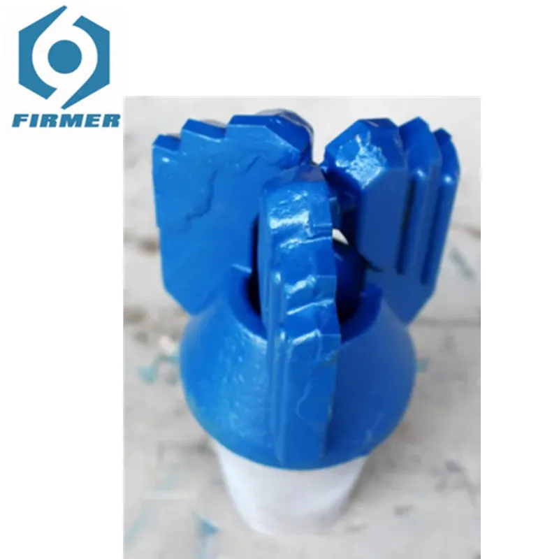 Drill Bit 3 Wings PDC Drill Bit Water Well Drilling Carbide Drag Drill Bits 6 1/2 Inch For Rock