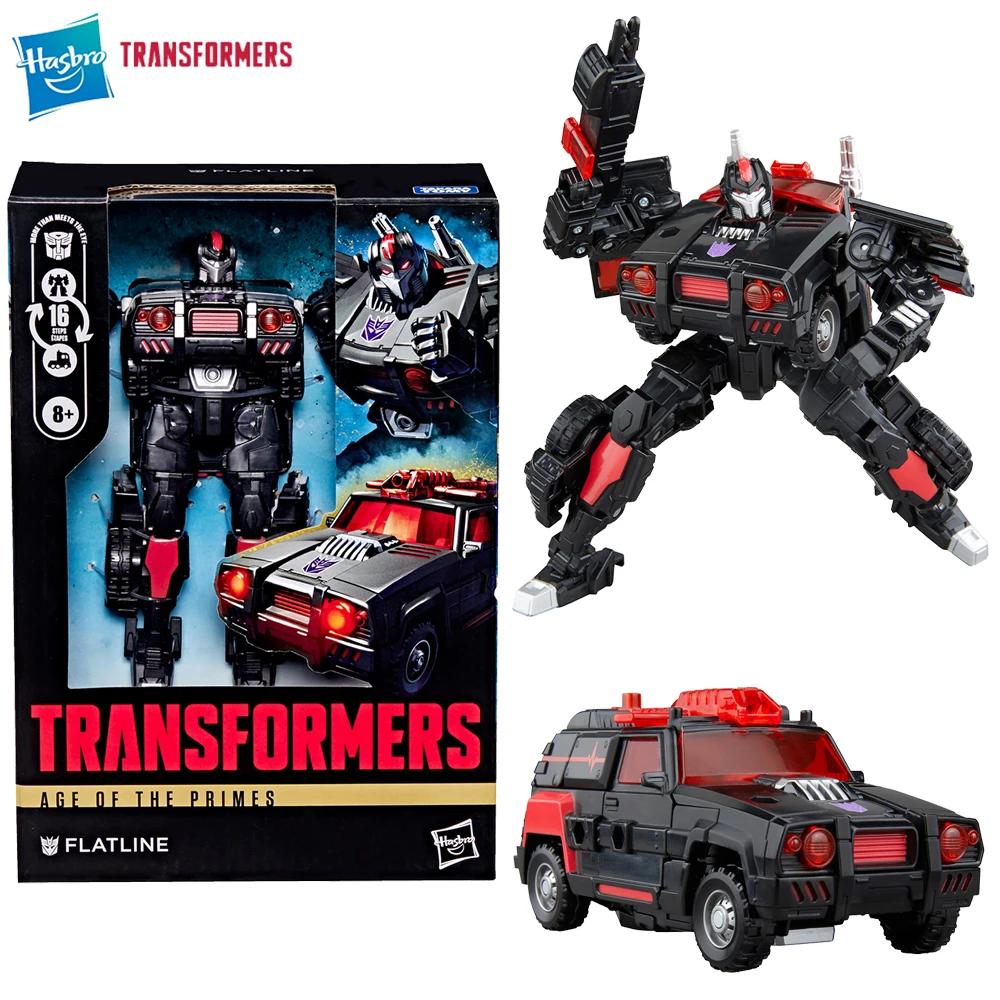 

Pre-Order Hasbro Transformers Age of the Primes Flatline 17.5cm Voyager Class Collectible Action Model Figure Toys