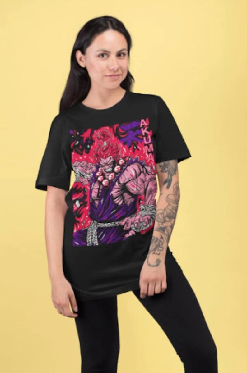 Akuma Raging Demon Unisex T Shirt