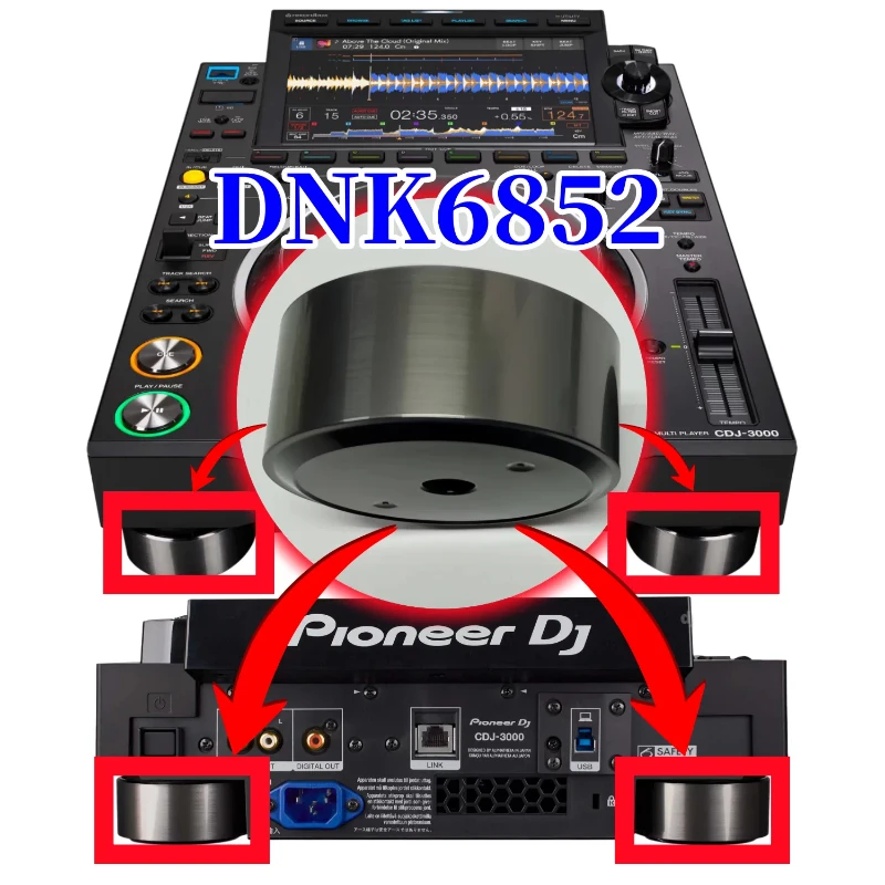 shockproof-foot-pads-for-original-pioneer-cdj3000-dj-controller-replacement-parts-dnk6852-for-cdj-3000-media-player
