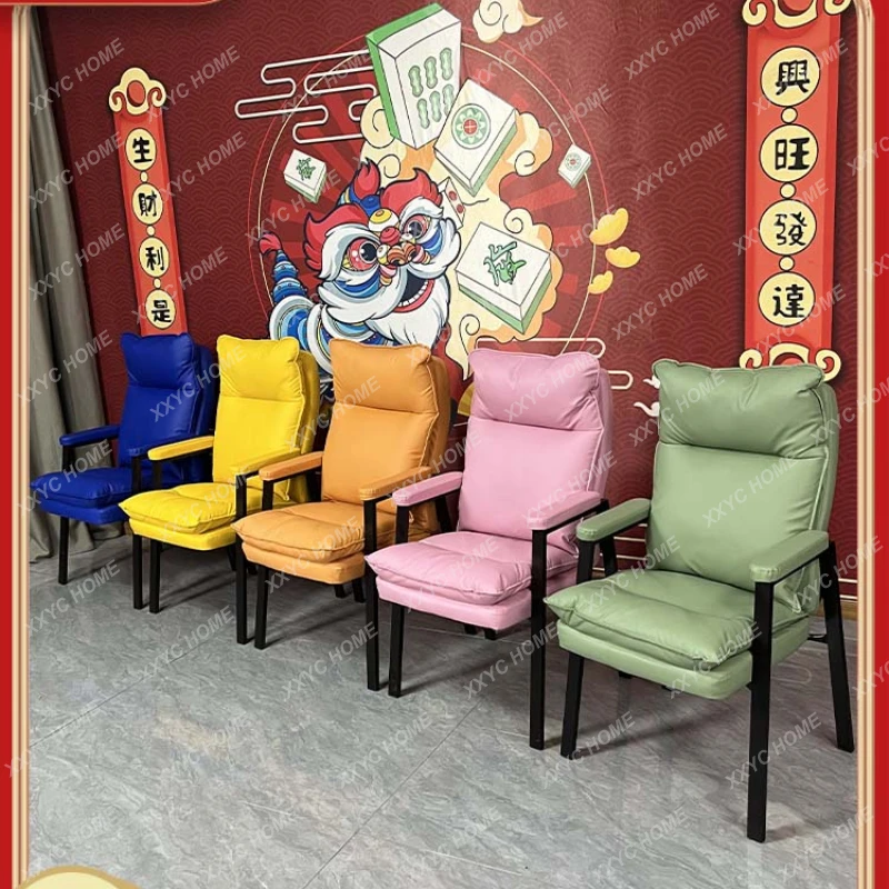 Mahjong Chair Chess and Card Chair Mahjong Machine Special Chair Double Layer Thick and Comfortable Tea House Light Luxury