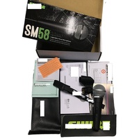 Metal SM58 cardioid Dynamic Microphone For Stage Singing Professional Wired for Shure Karaoke BBOX Recording Vocal