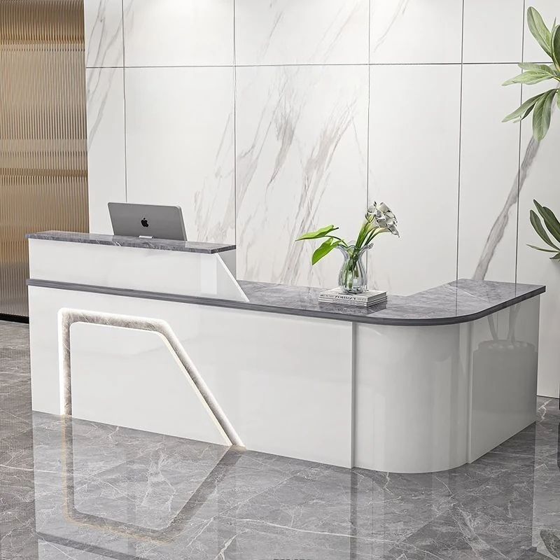 Reception Bancone reception Bar, bancone servizio cassiere, arco