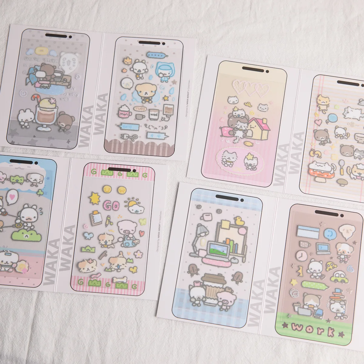Cute Cartoon Stickers Journal Decorative Stickers Student Notepad