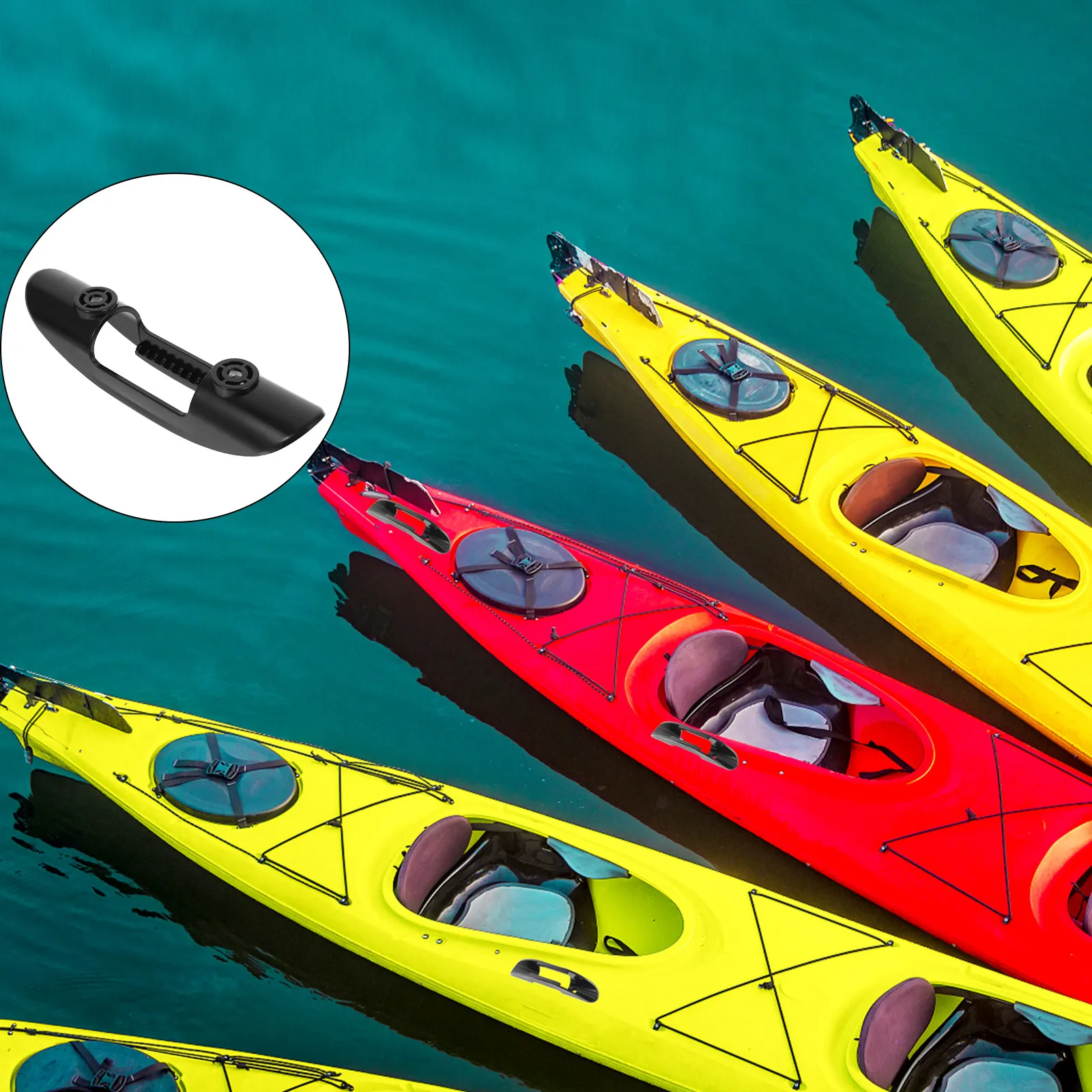 

Набор из 4 универсальных держателей с прочными креплениями для каноэ, зажим для весла с винтом для использования на открытом воздухе