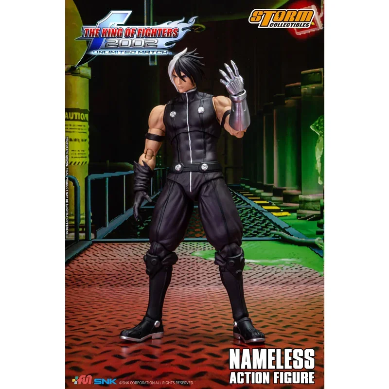 

Original Storm Toys ST The King of Fighters 2002 Unlimited Match Nameless In Stock Anime Action Collection Figures Model Toys