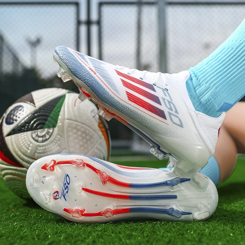 Original Men Soccer Shoes FG/TF Studded New Professional Football Field Boots Unisex Society Training Match Adult Football Shoes image 6