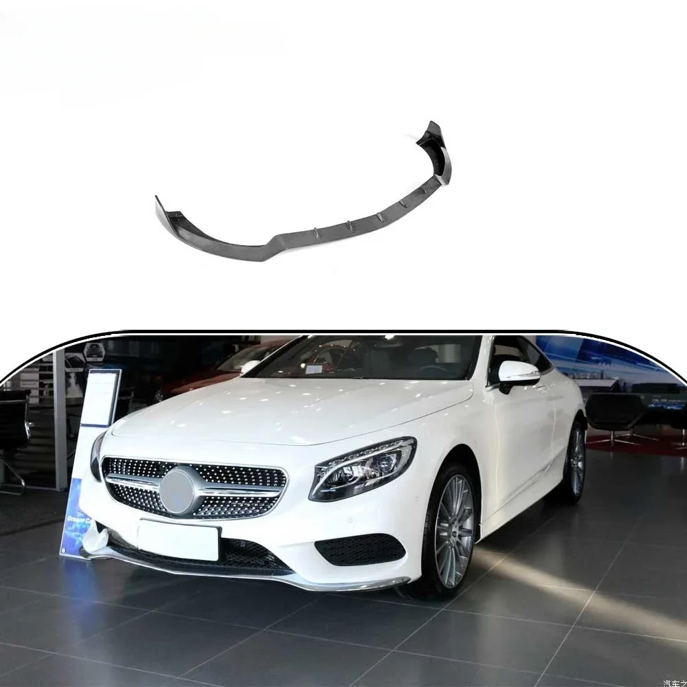 

High Quality S500 S63 Carbon Fiber Front Bumper LipHot Sales