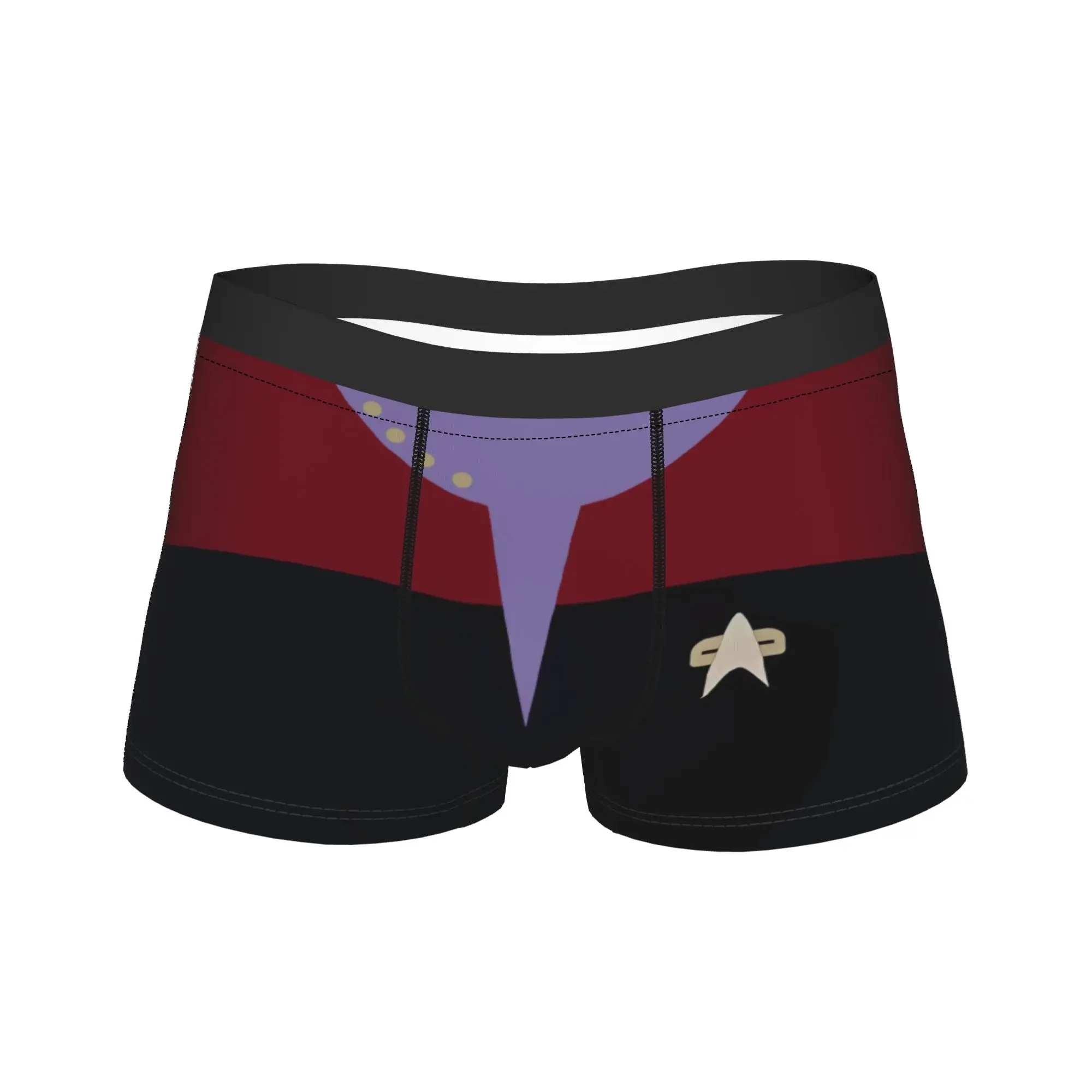 

Мужское нижнее белье Stars Treks, модные трусы-боксеры, шорты, мужские дышащие трусы, большие размеры