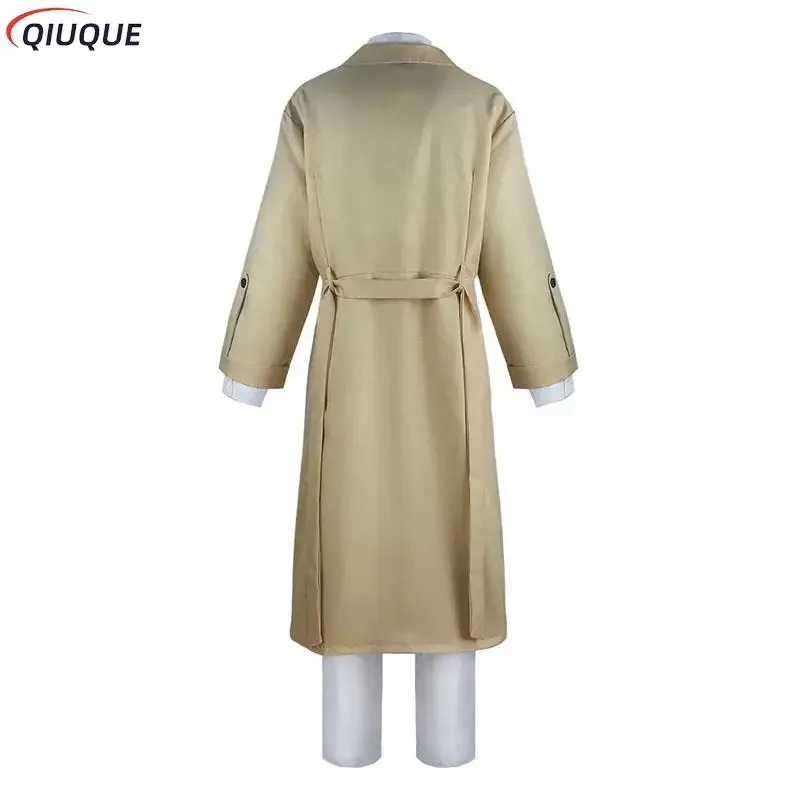 Agencia de Detective Armada Osamu Dazai Cosplay disfraz peluca hombres mujeres traje de Anime trajes ropa