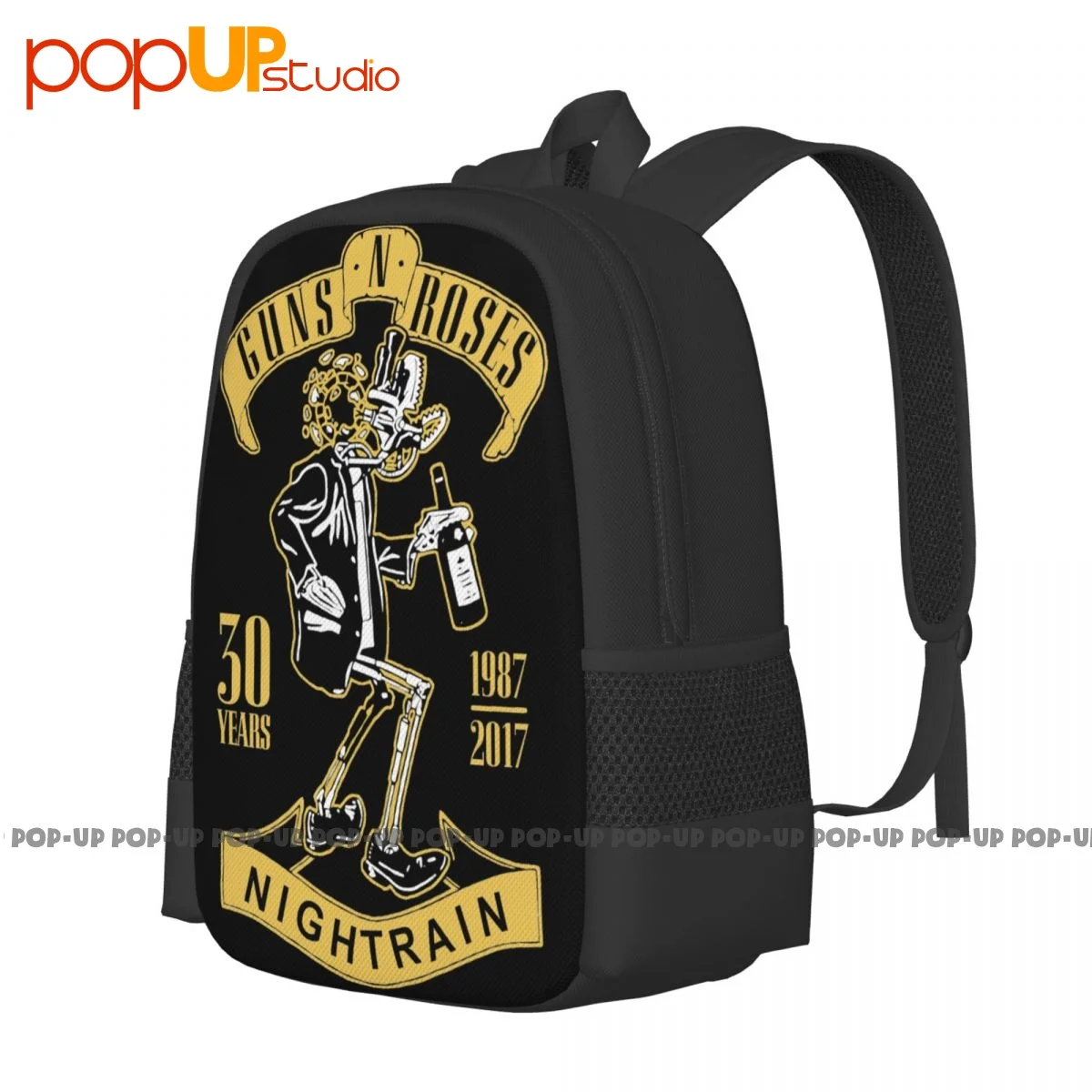 Guns N Roses Nightrain 30 Years 1987 2017 Colection Gnfnr Backpack Large Capacity Gym Personalised